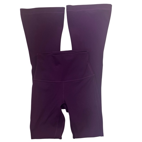 Lululemon • Align High-Rise Mini-Flared Pant Dramatic Magenta 32” Size 0 - Picture 5 of 11